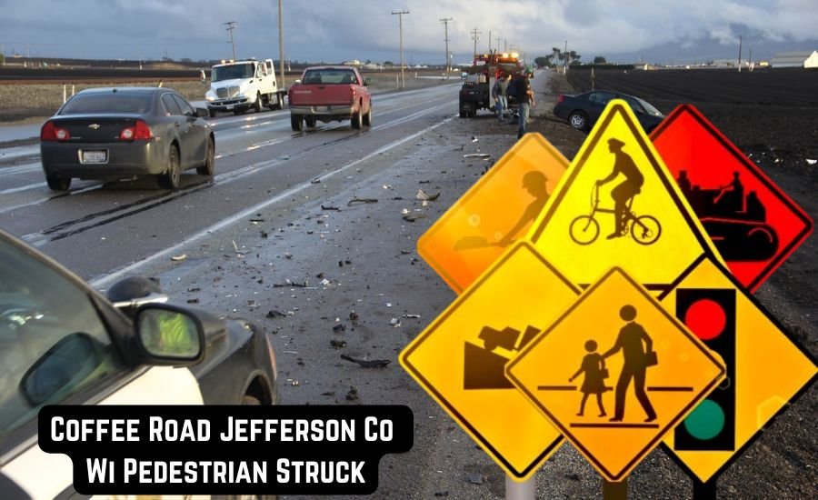 coffee road jefferson co wi pedestrian struck