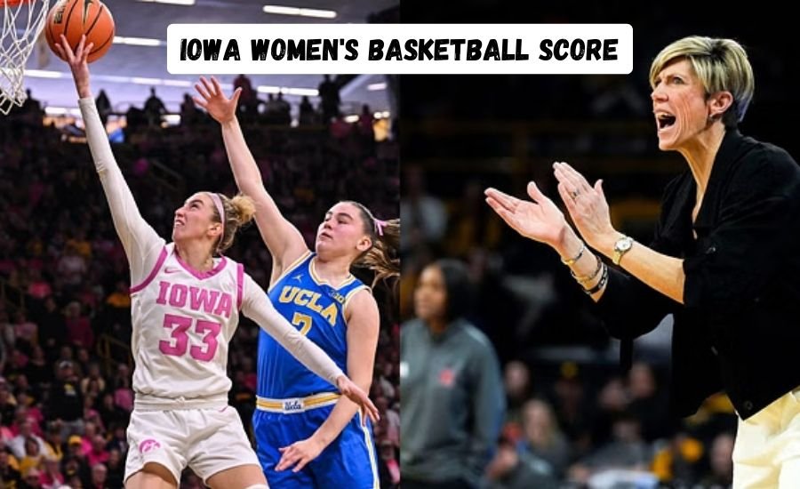 iowa women's basketball score